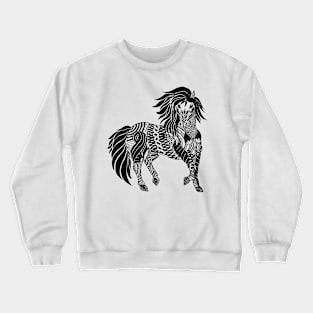 Mandala horse Crewneck Sweatshirt